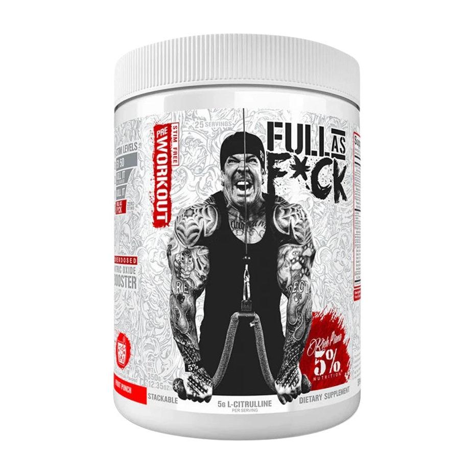 5% Nutrition - Rich Piana Full As F*ck |350g Fruit Punch - sevenbooster.ch