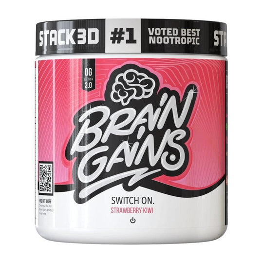 Brain Gains Switch On Original | 225g Strawberry Kiwi - sevenbooster.ch