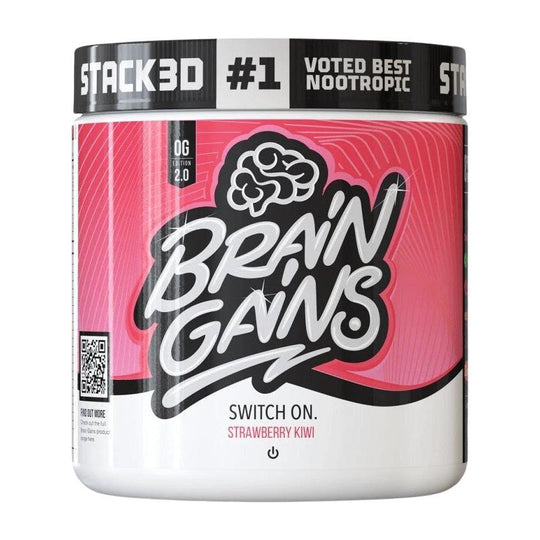 Brain Gains Switch On Original | 225g Strawberry Kiwi - sevenbooster.ch