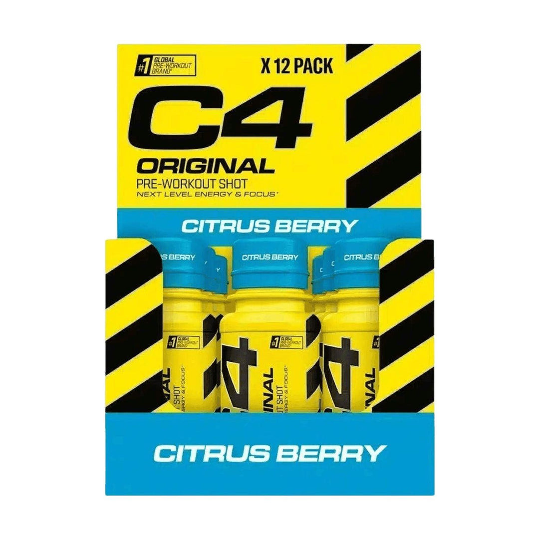 Cellucor C4 Original Shots | 12x60ml Citrus Berry - sevenbooster.ch