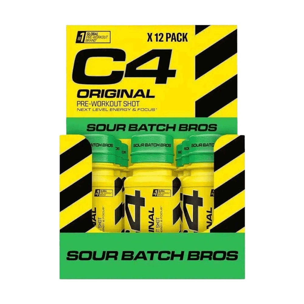 Cellucor C4 Original Shots | 12x60ml Sour Batch Bros - sevenbooster.ch