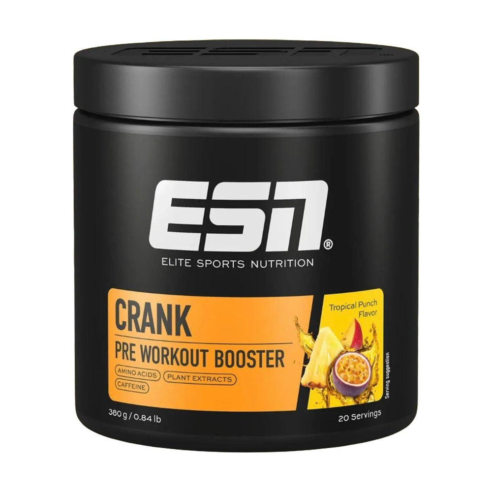 ESN CRANK (Workout Booster) | 380g Tropical Punch - sevenbooster.ch