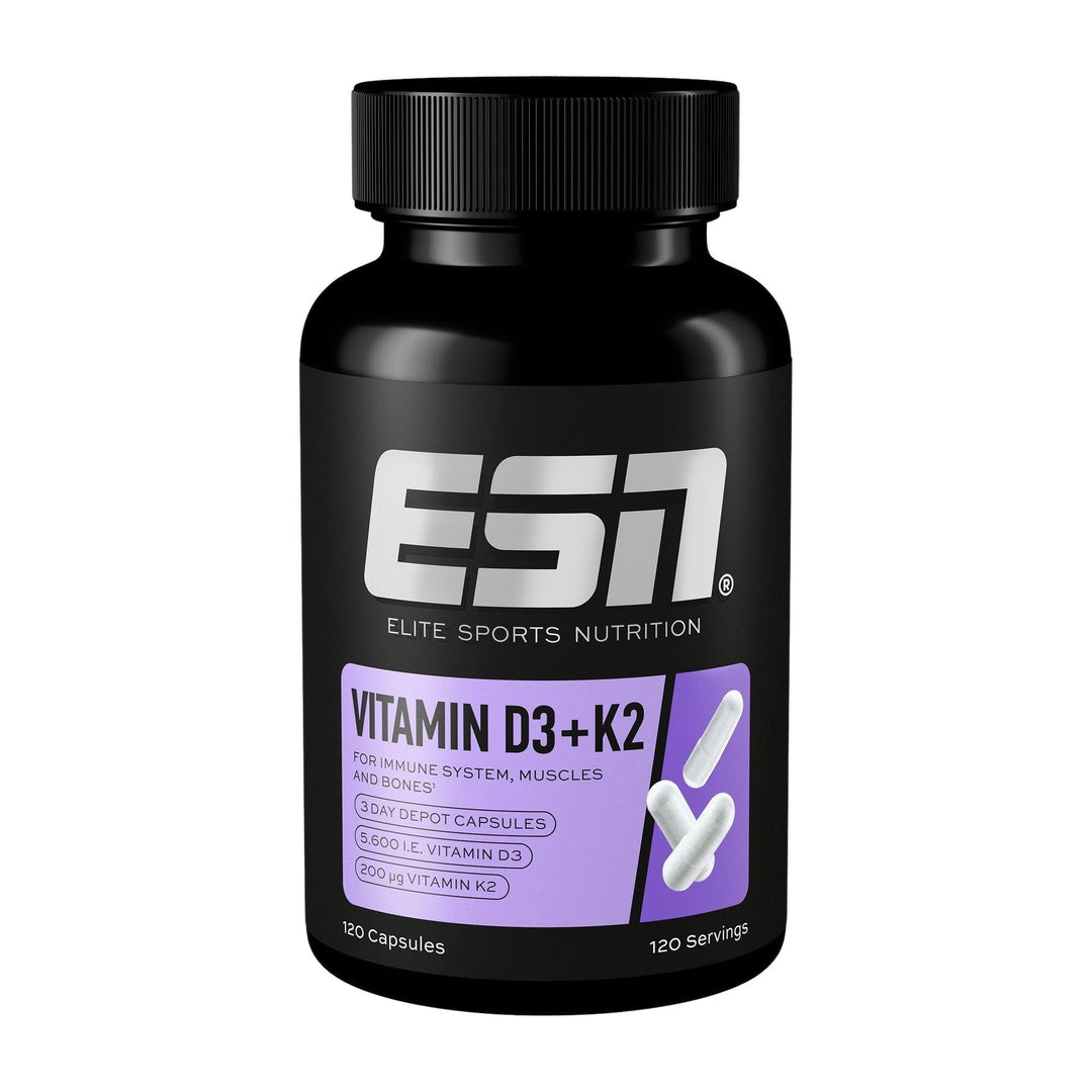 ESN Vitamin D3+K2 | 120 Caps - sevenbooster.ch