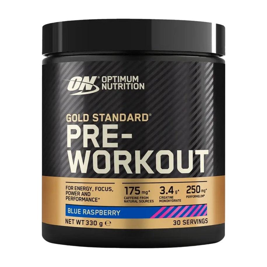 Optimum Nutrition Gold Standard Pre-Work Out | 330g Blue Raspberry - sevenbooster.ch