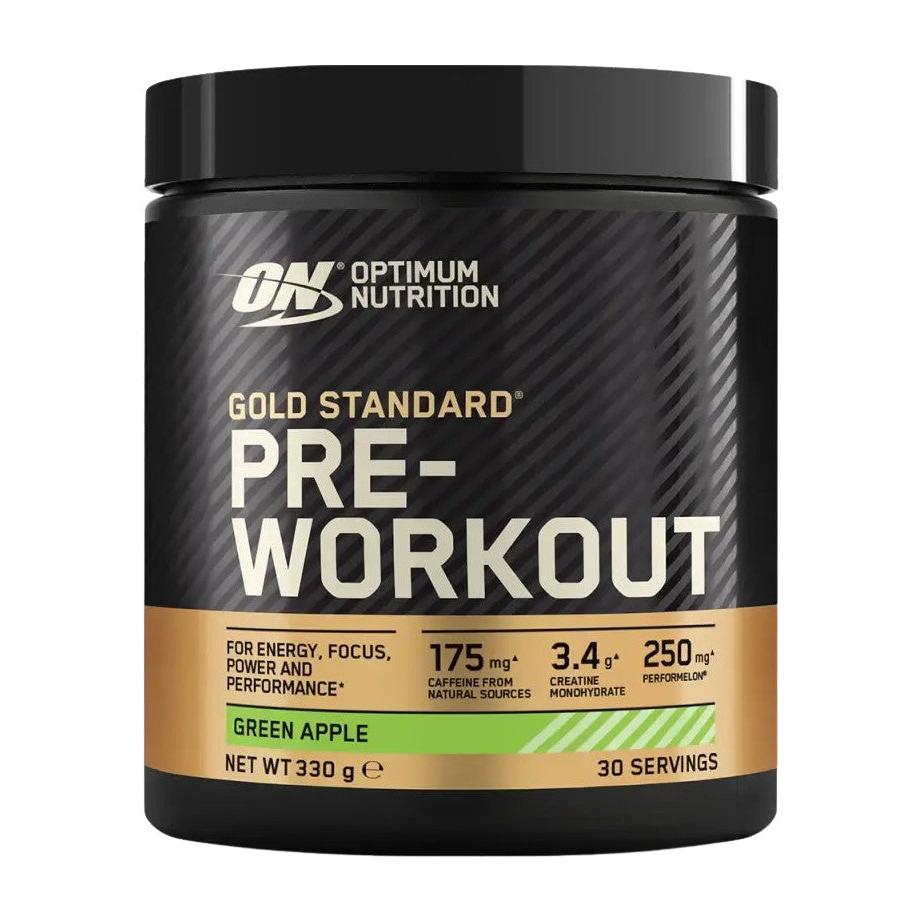 Optimum Nutrition Gold Standard Pre-Work Out | 330g Green Apple - sevenbooster.ch