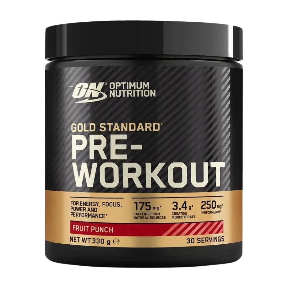 Optimum Nutrition Gold Standard Pre-Work Out | 330g Fruit Punch - sevenbooster.ch