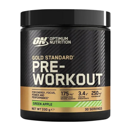 Optimum Nutrition Gold Standard Pre-Work Out | 330g Green Apple - sevenbooster.ch