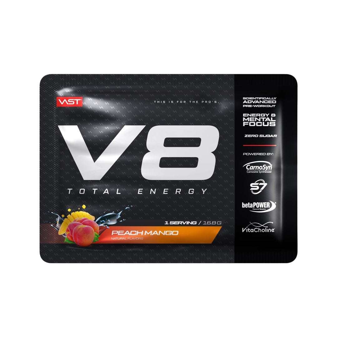 VAST V8 Total Energy | 16.8g SAMPLE Peach Mango - sevenbooster.ch