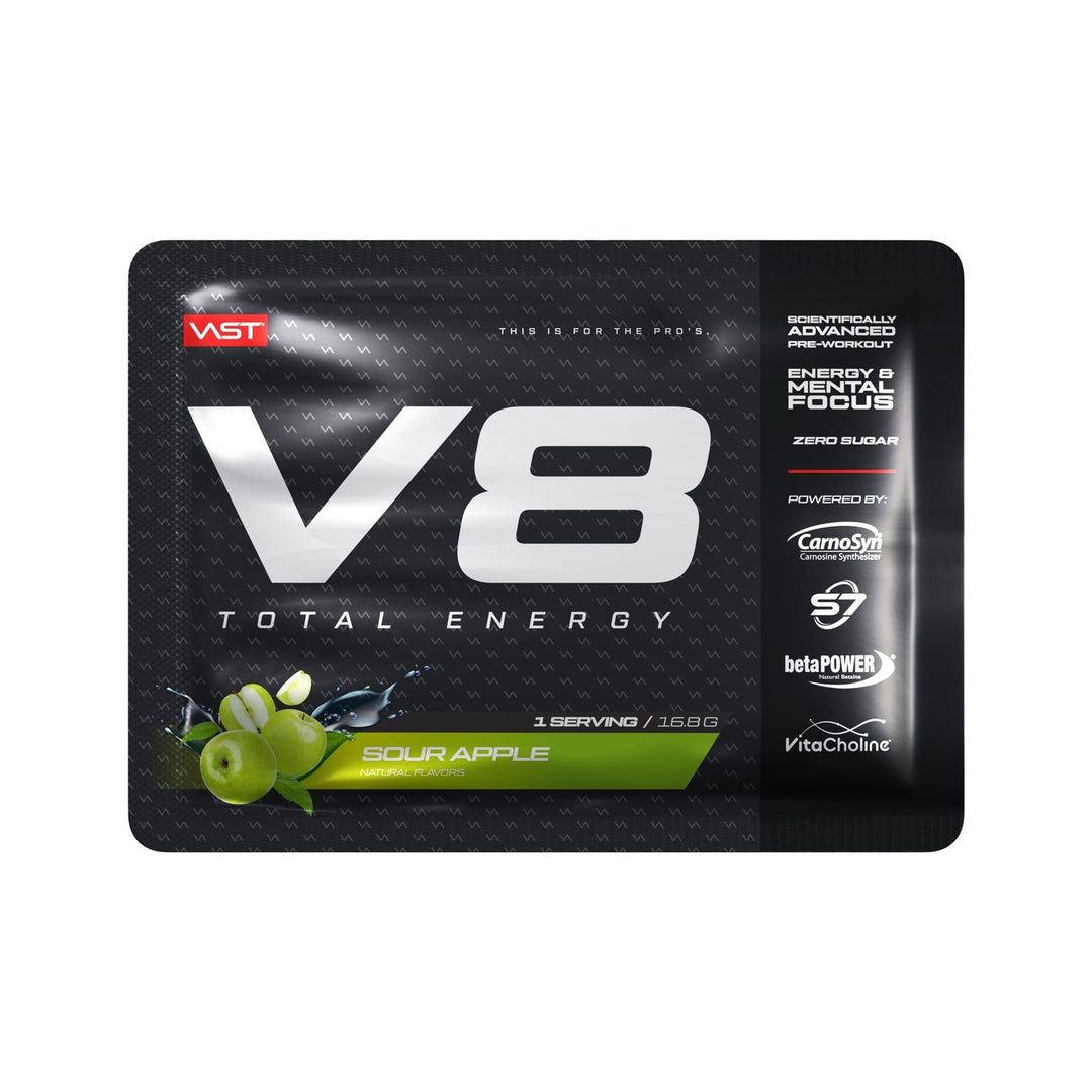VAST V8 Total Energy | 16.8g SAMPLE Sour Apple - sevenbooster.ch
